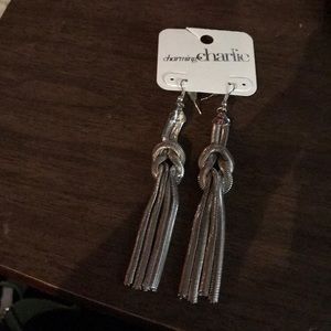 Silver earrings